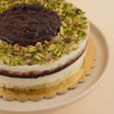 Pistachio Raspberry Cheesecake