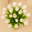 Pure Serenity White Tulip Vase