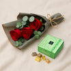 Red Rose N Patchi Chocolate Delight