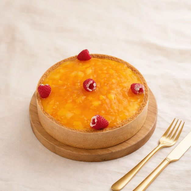 Refreshing Mango Cheesecake