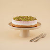 Rose Pistachio Cheesecake