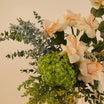 Royal Peach Elegance Rose Vase