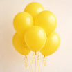 Yellow Helium Balloon Set