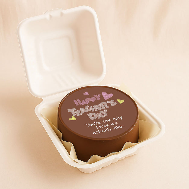 Smart Appreciation Teacher Mini Cake