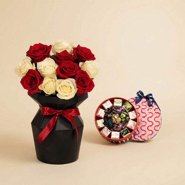 Valentine Flower Bouquet n VENCHI Chocolate