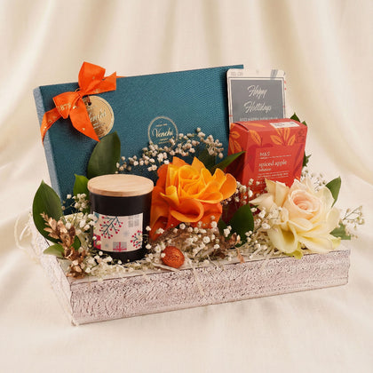Venchi Chocolate Delightful Rose Tray