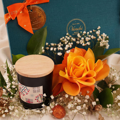 Venchi Chocolate Delightful Rose Tray
