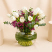 White Topaz Tulip Vase