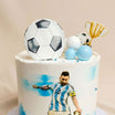 Argentina Football Team Chocolate Cake