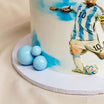 Argentina Football Team Chocolate Cake