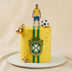 Brazil Football Team Chocolate Cake 1.5 kg