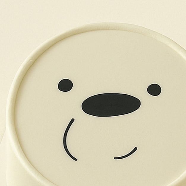 Cute White Bear Kids Cake
