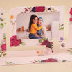 My Mom Floral Acrylic Photo Table Top