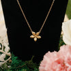 Fontenay Necklace Flower Pendant Floral Tray