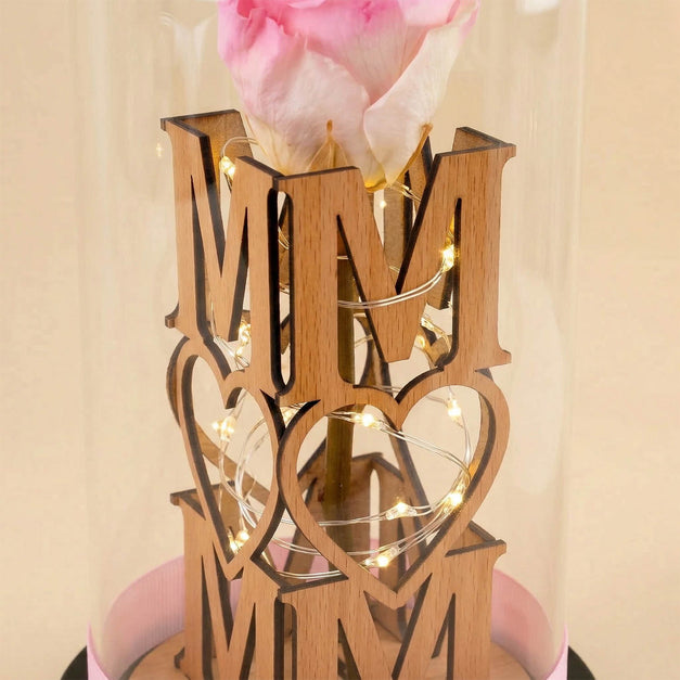 Mom's Love Pink Forever Rose 