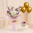 With Cake n Balloons