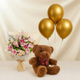 With Teddy n Balloons
