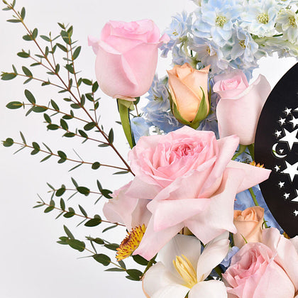 Da'awat | Colorful Flowers With  Decorative Stones