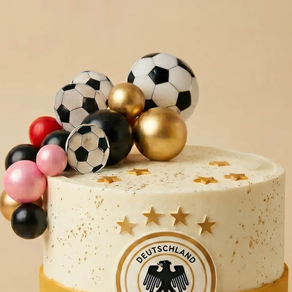 Germany Football Team Chocolate Birthday Cake