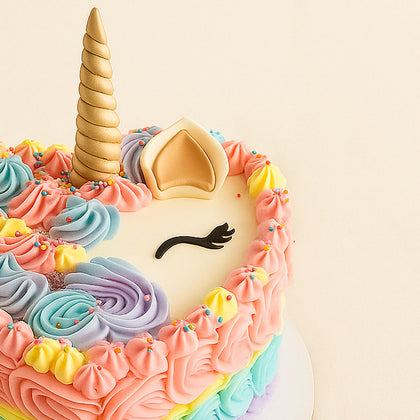 Heart Shape Unicorn Cake For Kids