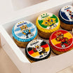 World Cup Football Chocolate Cupcakes