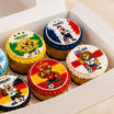 World Cup Football Chocolate Cupcakes
