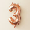 3 Number Balloon