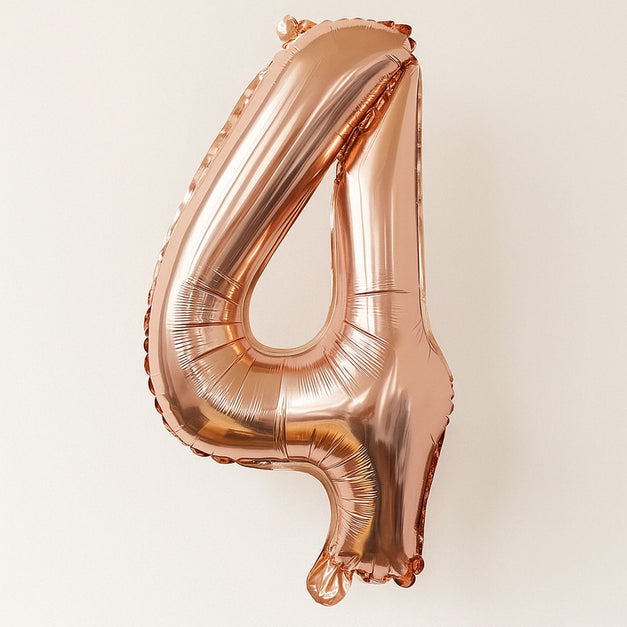 4 Number Balloon