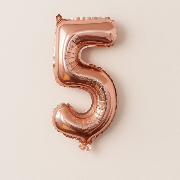 5 Number Balloon