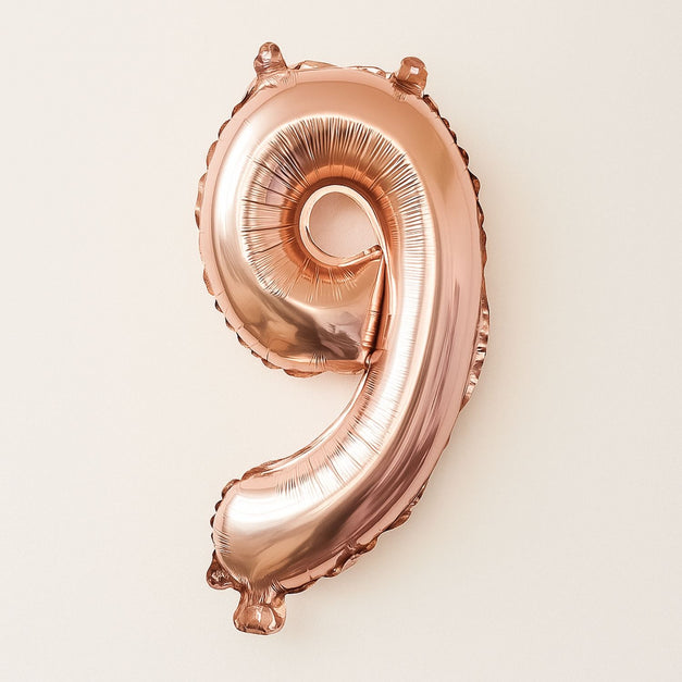  9 Number Balloon