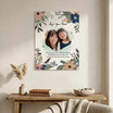 Love You Mom Personalised Canvas Frame