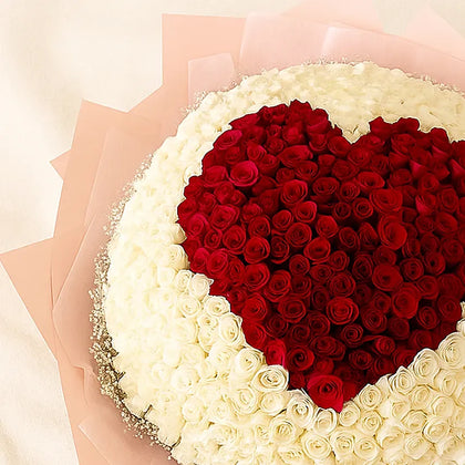 Heart Bloom Premium Flower Arrangement