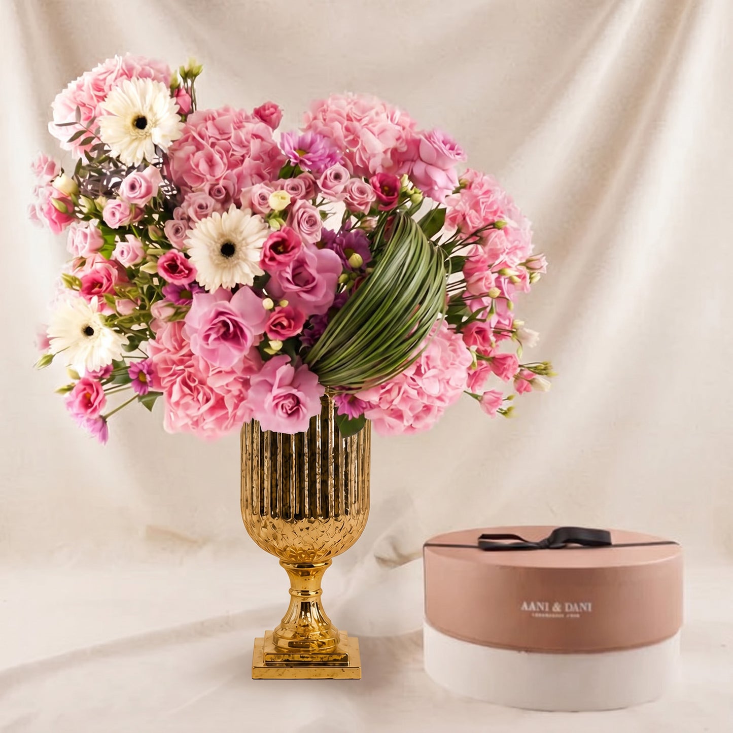 AANI & DANI Chocolate n Spring Bloom Vase