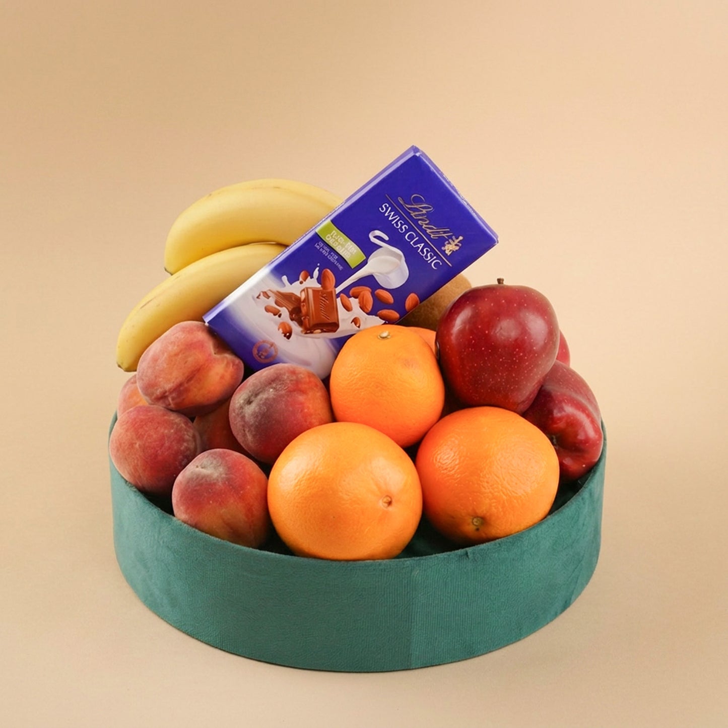 Fruit Basket with Lindt Chocolates
