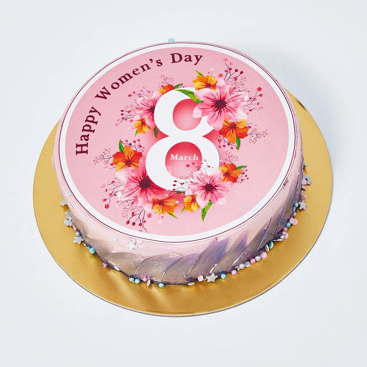 Women's Day Luscious Red Velvet Cake